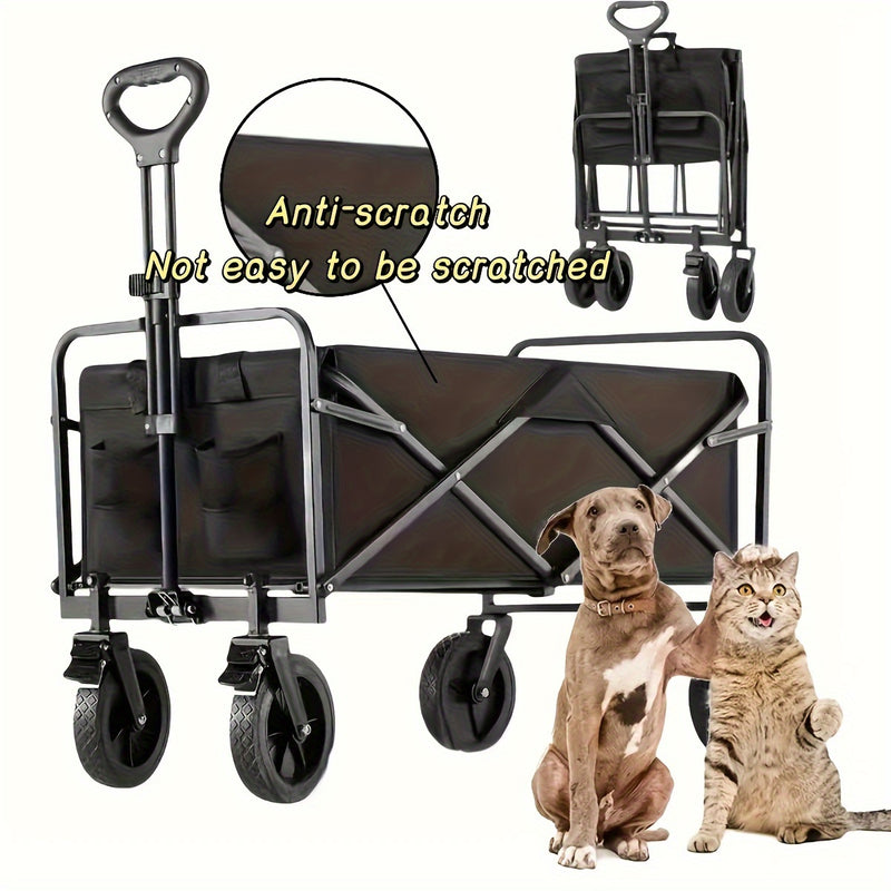 Carrito Plegable Todoterreno  Soporta hasta 150 kg