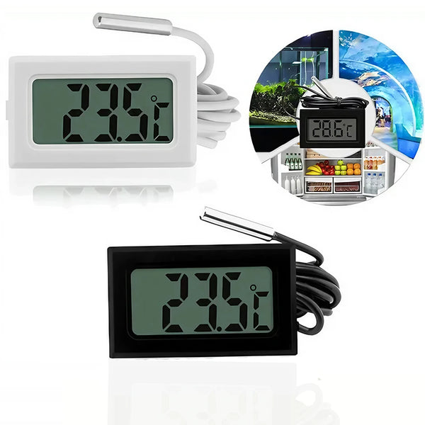 Termómetro Digital LCD para Acuarios y Refrigeradores
