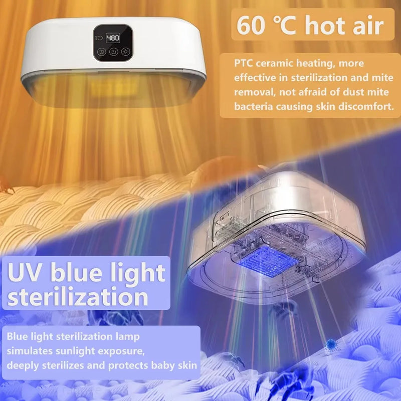 Secadora de Ropa Plegable  Inteligente, UV y Portátil para Viajes
