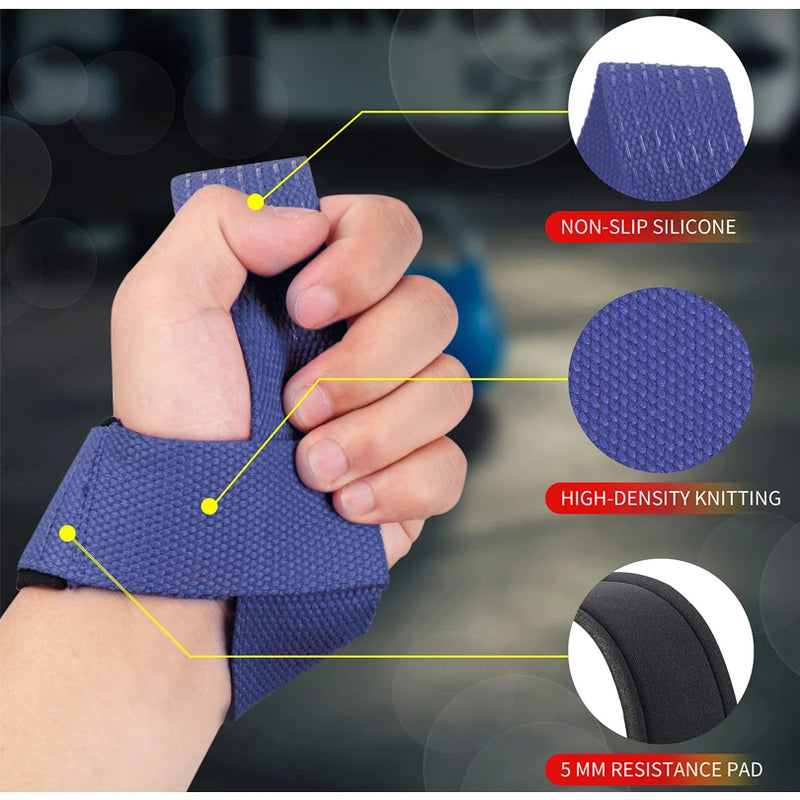 Straps de Levantamiento Antideslizantes  Soporte para Muñeca