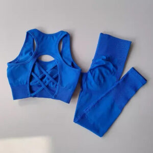 Set 2PCS Sports Bra & Leggings - Ropa Deportiva Mujer para Yoga & Fitness