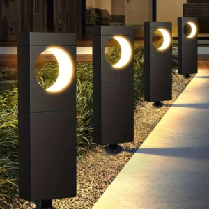 Bright Moon Waterproof Solar Pathway Lights