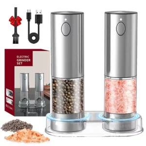 Automatic Stainless Steel Spice Grinder