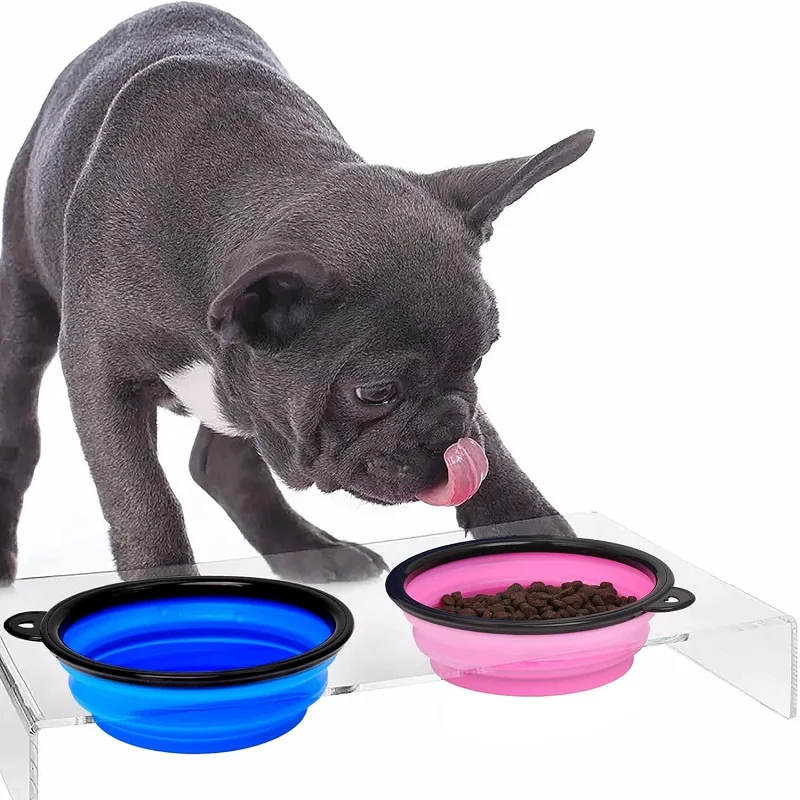Premium 2-in-1 Portable Pet Travel Bottle with Foldable Silicone Bowls Set - Image 2