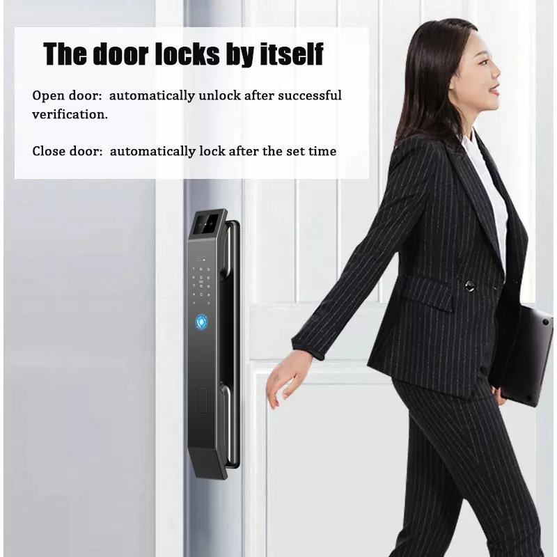 Biometric Fingerprint & 3D Face Unlock Smart Lock - Image 5