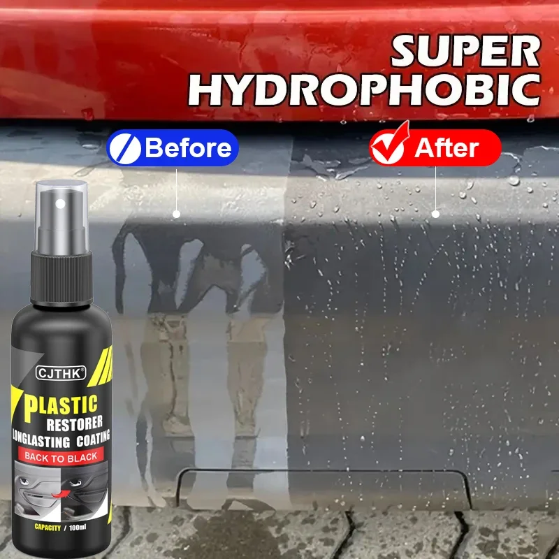 Advanced Automotive Hydrophobic Plastic & Trim Restorer - Image 5