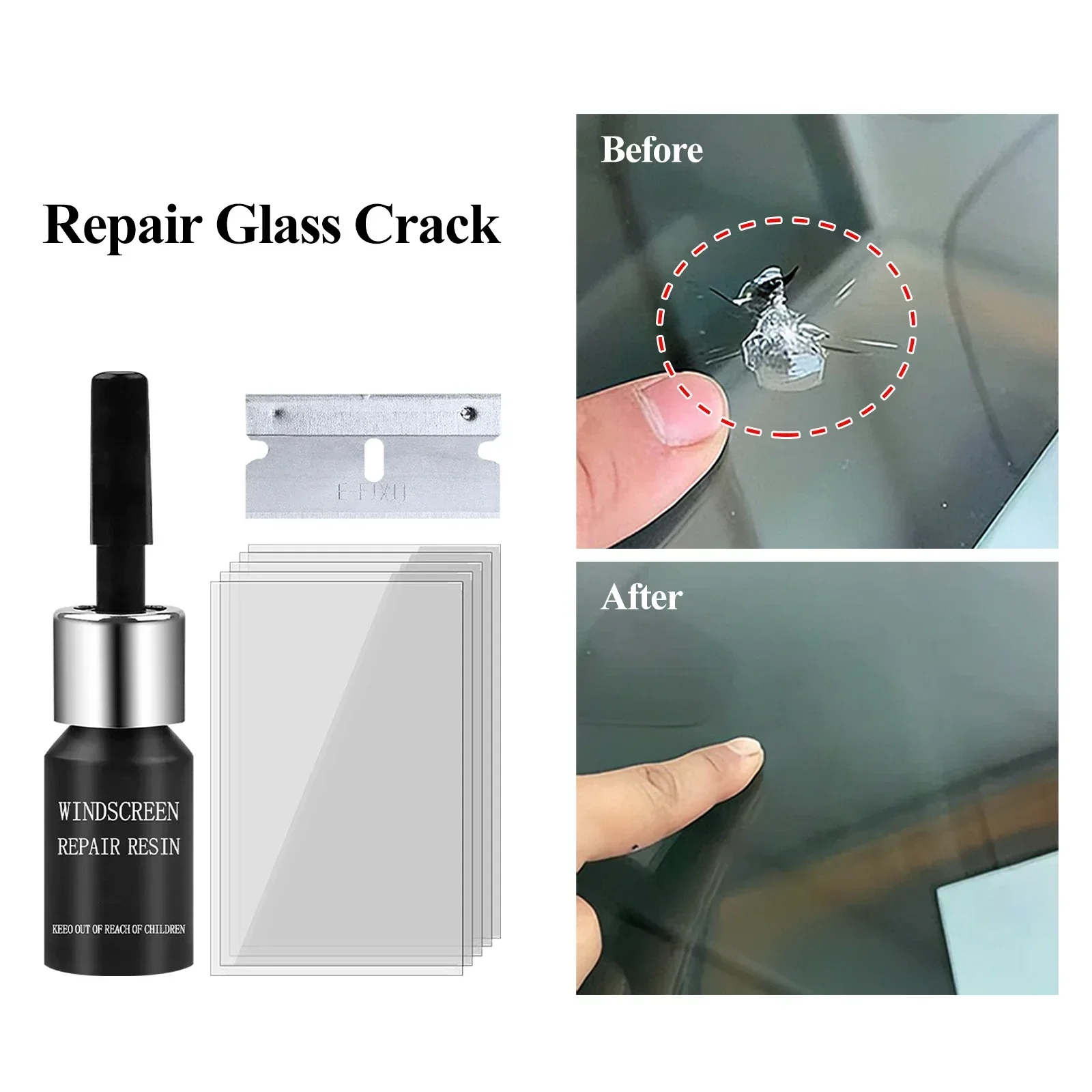 Professional DIY Windscreen Crack Recovery Set - Image 3