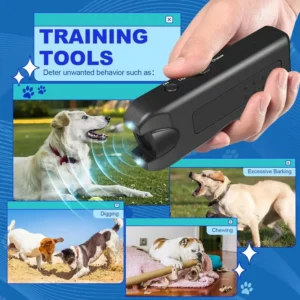 Advanced Ultrasonic Anti-Barking Device & Portable Handheld Pet Deterrent