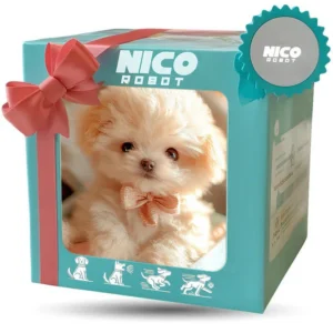 Animated Teddy Dog Companion with Realistic Tail Wagging & Sounds