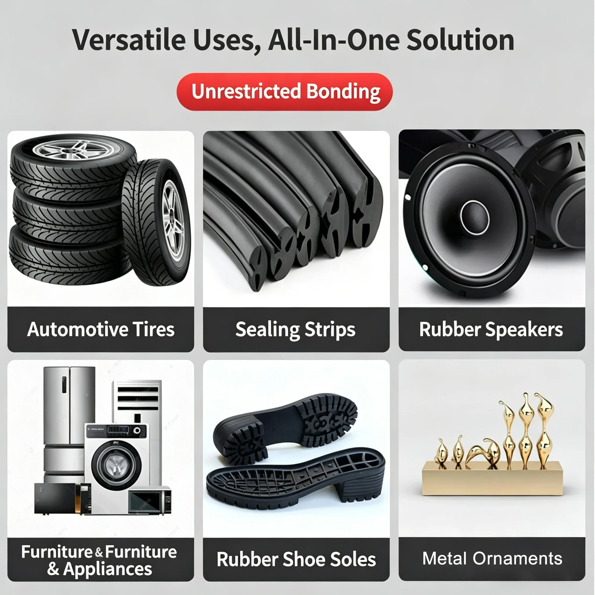 Advanced Industrial Strength Metal, Plastic & Rubber Bonding Adhesive - Image 3