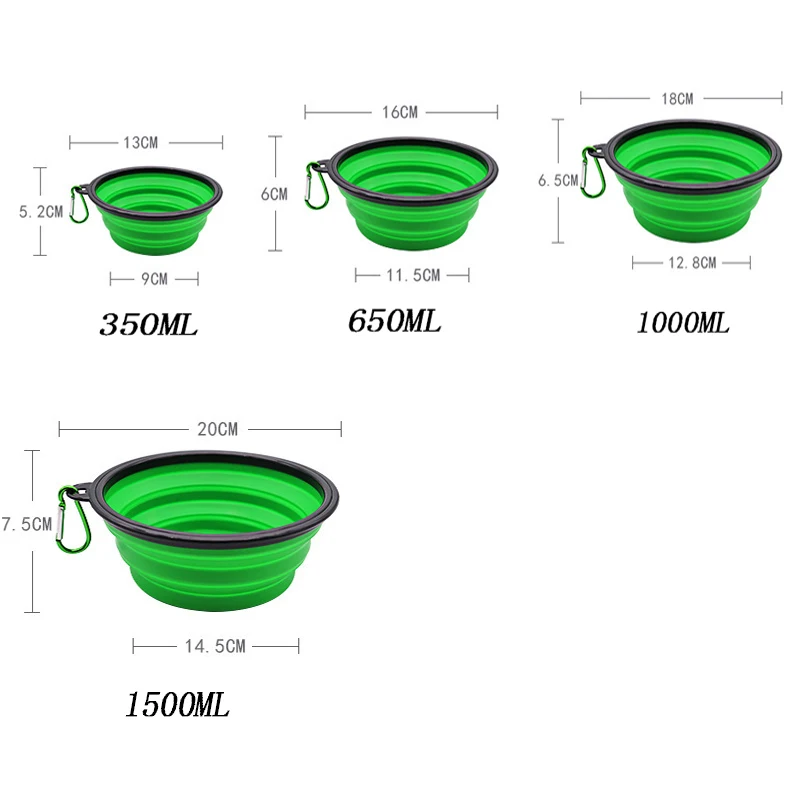 Premium 2-in-1 Portable Pet Travel Bottle with Foldable Silicone Bowls Set - Image 6