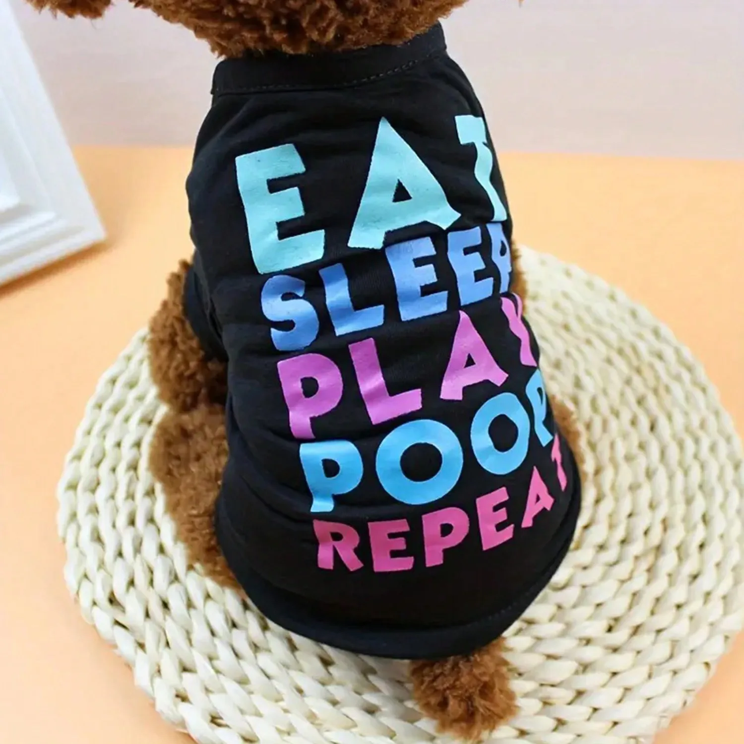 Premium Ultra Stretchy Breathable Printed Pet T-Shirt