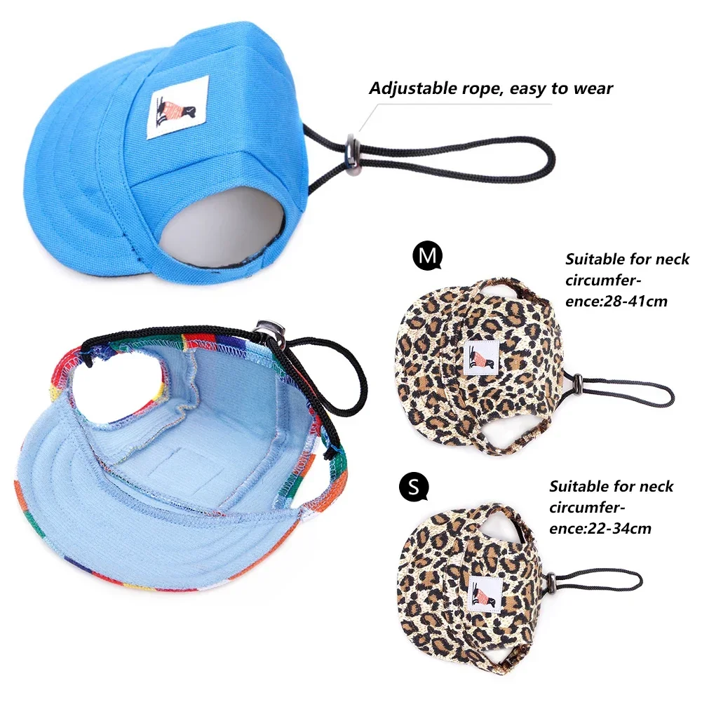 Premium Sun Protection Pet Baseball Visor Hat with Ear Holes - Image 6