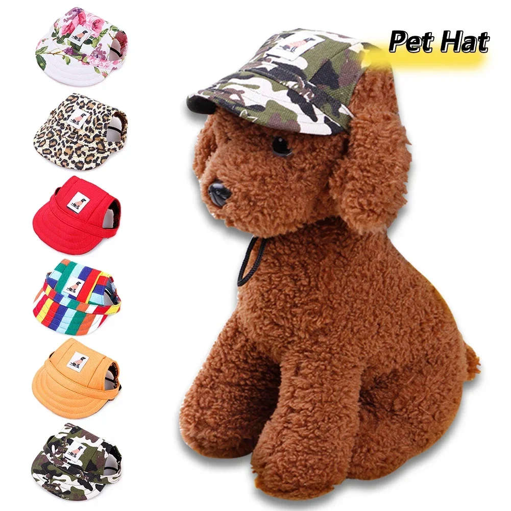 Premium Sun Protection Pet Baseball Visor Hat with Ear Holes - Image 2