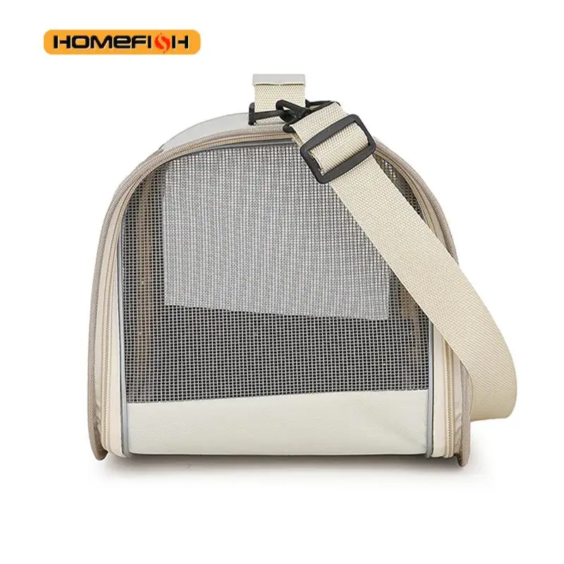 Premium Breathable Foldable Pet Carrier & Shoulder Travel Bag - Image 3