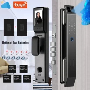 Biometric Fingerprint & 3D Face Unlock Smart Lock