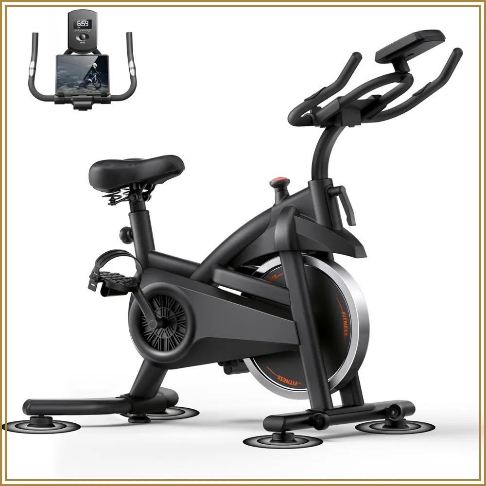 Next Gen Home Fitness Cycling Bike with Heart Rate Monitor