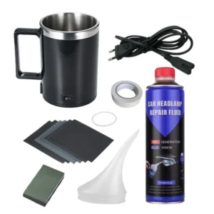 Professional Headlight Clarity Recovery & Scratch Remover Set