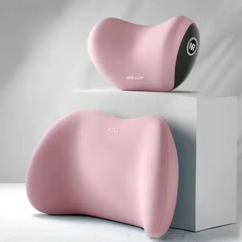 Ergonomic Memory Foam Car Seat Cushion & Lumbar Support Set - Image 4