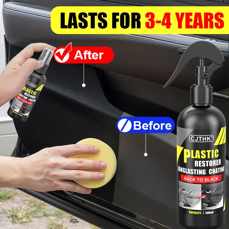 Advanced Automotive Hydrophobic Plastic & Trim Restorer