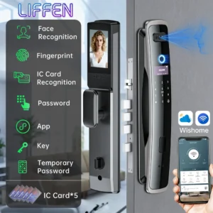 Premium 3D Face ID Smart Lock with Video Intercom